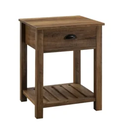 Kirkland's Home Accent & End Tables-Barnwood Country Accent Table