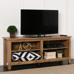 Kirkland's Home Tv Stands & Media Consoles-Barnwood Tv Stand, 58 In.