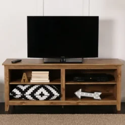 Kirkland's Home Tv Stands & Media Consoles-Barnwood Tv Stand, 58 In.