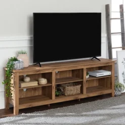 Kirkland's Home Tv Stands & Media Consoles-Barnwood Tv Stand, 70 In.