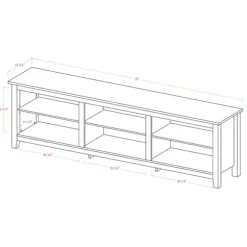 Kirkland's Home Tv Stands & Media Consoles-Barnwood Tv Stand, 70 In.