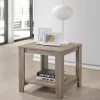 Kirkland's Home Accent & End Tables-Barrett Gray Accent Table