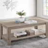 Kirkland's Home Coffee Tables-Barrett Gray Coffee Table