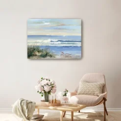 Kirkland's Home Canvas Art-Beach Combers Coastal Canvas Wall Art