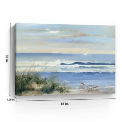 Kirkland's Home Canvas Art-Beach Combers Giclee Canvas Art Print, 48X36 In.