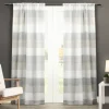 Kirkland's Home Curtains & Drapes-Becky Curtain Panel Set, 96 In.