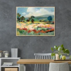 Kirkland's Home Canvas Art-Before The Summer Rain Framed Canvas Art Print