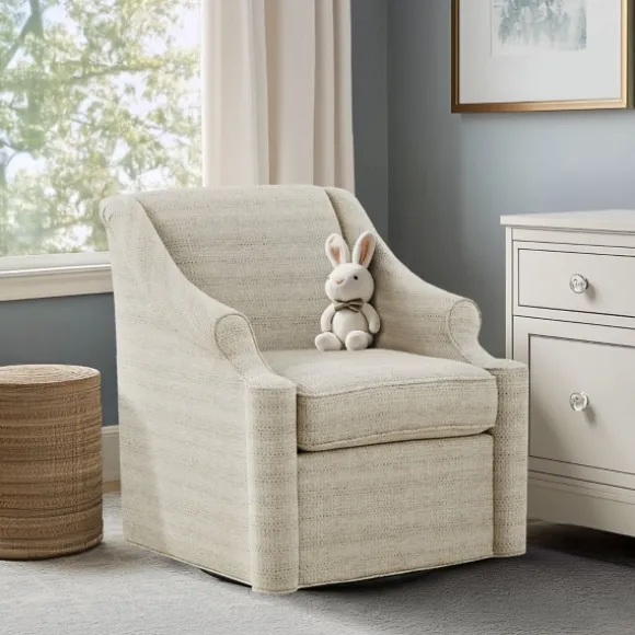 Kirkland's Home Accent Chairs-Benton Swivel Glider Accent Chair