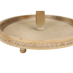 Kirkland's Home Decorative Trays-Birch Wood 3-Tiered Tray