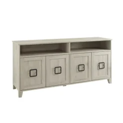 Kirkland's Home Tv Stands & Media Consoles-Birch Wooden Door Modern Tv Stand