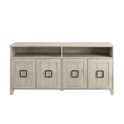 Kirkland's Home Tv Stands & Media Consoles-Birch Wooden Door Modern Tv Stand
