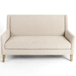 Kirkland's Home Sofas & Loveseats-Bisbee Sand Dotted Loveseat