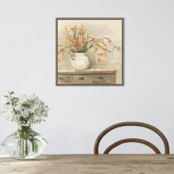 Kirkland's Home Canvas Art-Bittersweet Bouquet Framed Canvas Art Print