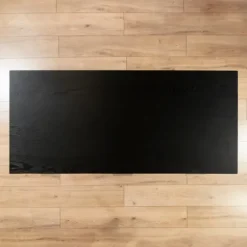 Kirkland's Home Office Furniture-Black And Gold Blake Desk