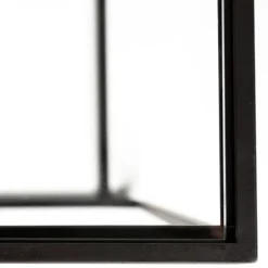 Kirkland's Home Accent & End Tables-Black Geometric Nesting Accent Tables, Set Of 2