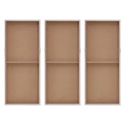 Kirkland's Home Canvas Art-Black Rock Stone Canvas Art Prints, Set Of 3