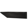 Kirkland's Home Shelves-Black Wedge Wood Small Floating Shelf
