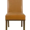 Kirkland's Home Dining Chairs-Blair Carmel Leather Dining Chair