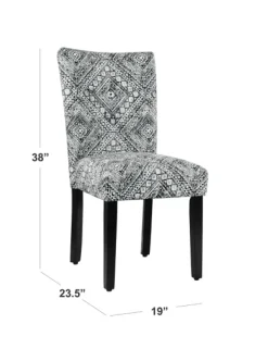 Kirkland's Home Dining Chairs-Blair Chinle Velvet Dining Chairs, Set Of 2