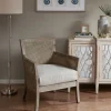 Kirkland's Home Accent Chairs-Blake Cane Back Accent Chair