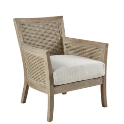 Kirkland's Home Accent Chairs-Blake Cane Back Accent Chair