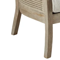 Kirkland's Home Accent Chairs-Blake Cane Back Accent Chair