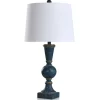 Kirkland's Home Table Lamps-Blue And Gold Sphere Table Lamp