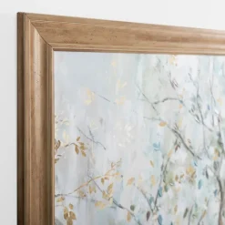 Kirkland's Home Framed Art-Blue And Gold Treetops Framed Art Print