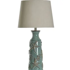 Kirkland's Home Table Lamps-Blue Bay Nautical Ceramic Table Lamp