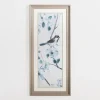 Kirkland's Home Framed Art-Blue Floral Bird I Framed Art Print