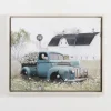 Kirkland's Home Canvas Art-Blue Pickup Truck And Barn Canvas Art Print