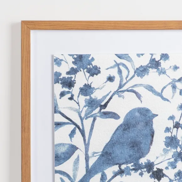 Kirkland's Home Framed Art-Bluebird On Branch I Framed Art Print