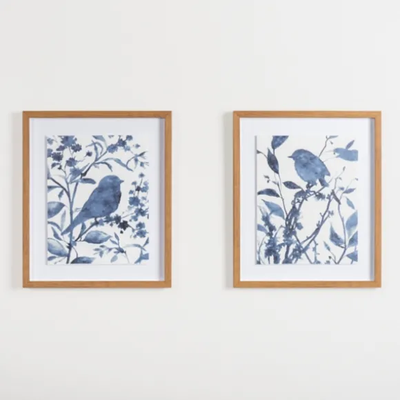 Kirkland's Home Framed Art-Bluebird On Branch I Framed Art Print