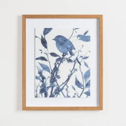 Kirkland's Home Framed Art-Bluebird On Branch Ii Framed Art Print