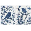 Kirkland's Home Canvas Art-Bluebird Silhouette Canvas Art Prints, Set Of 2