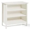 Kirkland's Home Bookshelves-Brazilian Pine Wood Short Bookshelf