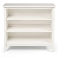 Kirkland's Home Bookshelves-Brazilian Pine Wood Short Bookshelf