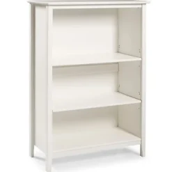 Kirkland's Home Bookshelves-Brazilian Pine Wood 3-Tier Bookshelf