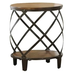 Kirkland's Home Accent & End Tables-Brimfield Round End Table