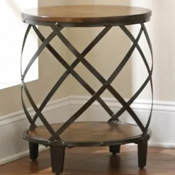 Kirkland's Home Accent & End Tables-Brimfield Round End Table
