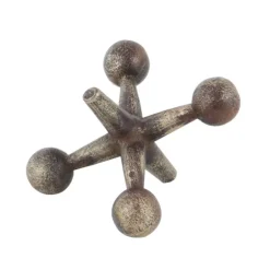 Kirkland's Home Statues & Figurines-Bronze Antique Jacks 3-Pc. Figurine Set