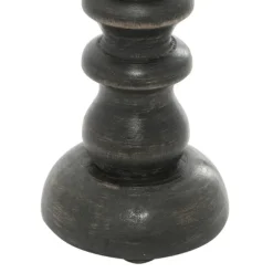 Kirkland's Home Candle Holders-Bronze Wood Column Candle Holders, Set Of 3