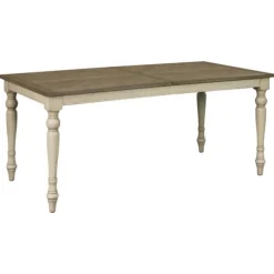 Kirkland's Home Dining Tables-Brown And Ivory Martha Stewart Dining Table