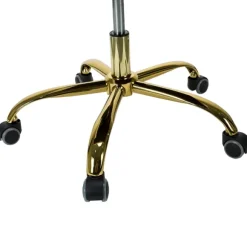 Kirkland's Home Office Furniture-Brown And White Upholstered Cow Print Office Chair