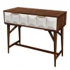 Kirkland's Home Console Tables-Brown And White Wood 2-Drawer Console Table