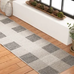 Kirkland's Home Outdoor Rugs-Buffalo Plaid Indoor/Outdoor Area Rug, 2X7