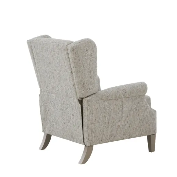 Kirkland's Home Accent Chairs-Button Tufted Upholstered Push Back Recliner
