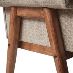 Kirkland's Home Benches & Ottomans-Button Tufted Wood Bench