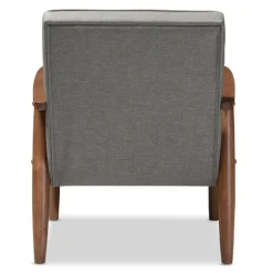 Kirkland's Home Accent Chairs-Button-Tufted Sawyer Accent Chair