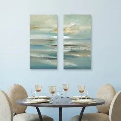 Kirkland's Home Canvas Art-By The Water Iii Canvas Art Prints, Set Of 2